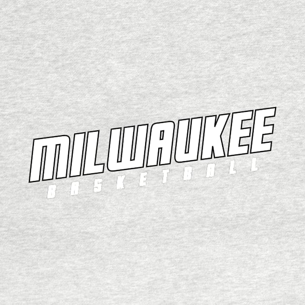 Milwaukee Basketball Cream City Wisconsin by The Shirt Genie